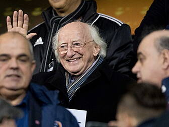 President Michael D Higgins on...